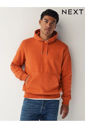 Orange Overhead Hoodie Jersey Cotton Rich Overhead Hoodie (532495) | £29