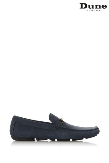Dune London Beacons Driver Moccasins With Woven Trim (532642) | £95