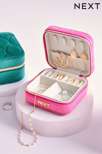 Mini Square Travel Jewellery Box (533095) | £12