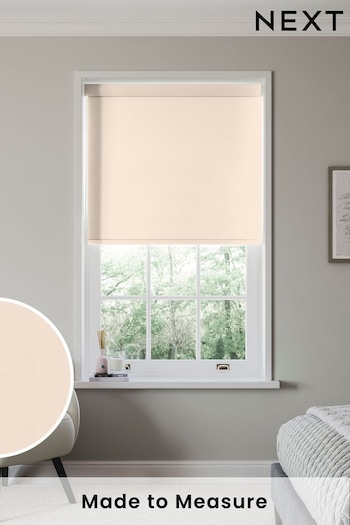 Almond Natural Glow Made to Measure Roller Blind (533118) | £55