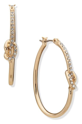 Anne Klein Ladies Gold Tone Jewellery Earrings (533212) | £28