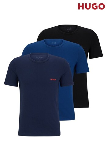 HUGO Regular Fit T-Shirt 3 Pack (533493) | £45