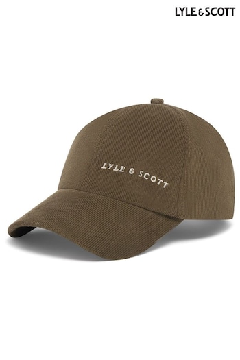 Lyle & Scott Cord Cap Flat (533518) | £25