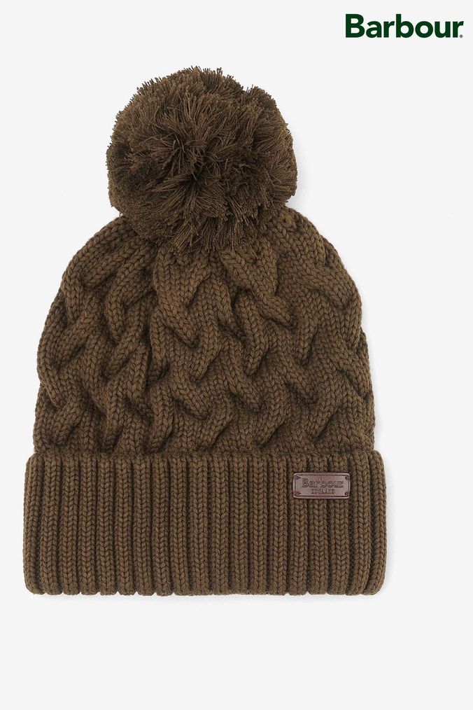 Mens bobble hats barbour sale