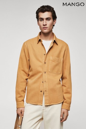 Mango Linen-Cotton Blend Overshirt (533734) | £50