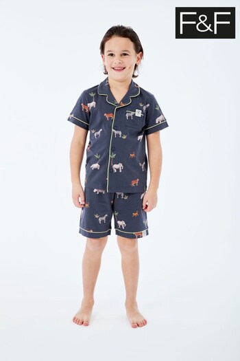 Knightley’s Adventures Grey Safari Pyjamas (534716) | £14 - £16