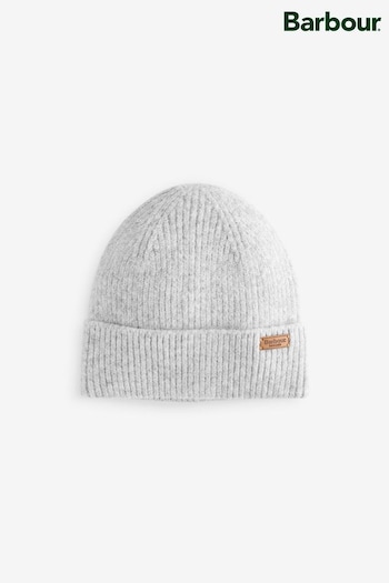 Barbour® Grey Pendle Beanie Hat (535431) | £26