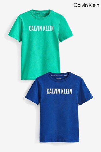 Calvin Klein Blue Intense Power T-Shirts 2 Pack (535728) | £32