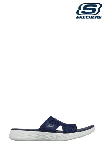 Skechers Blue On The-Go 600 Adore Mules (536613) | £47