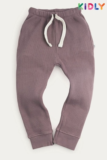 KIDLY Organic Waffle Joggers (537051) | £18