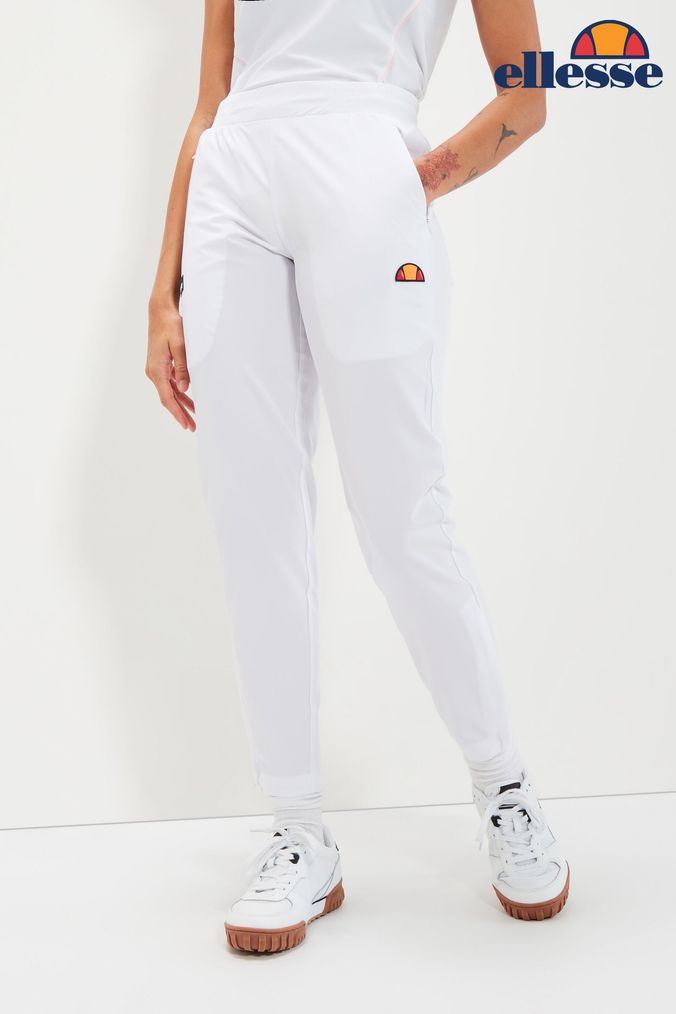 Ellesse tracksuit white hot sale