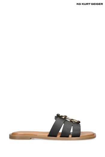 KG Kurt Geiger Raelle Black Sandals (538212) | £99