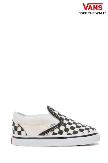 Vans TD Slip-On V Black/White Shoes (538223) | £33