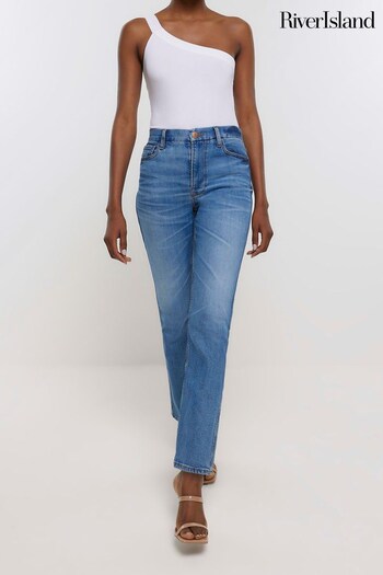 River Island Blue Denim Slim Fit Ultimate Jeans move (538555) | £45