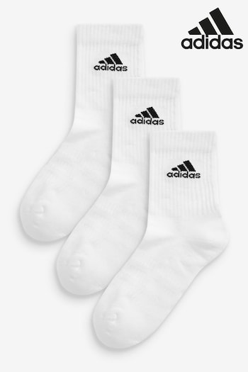 adidas ORIGINALS White Adult Cushioned Drew Socks (538757) | £12