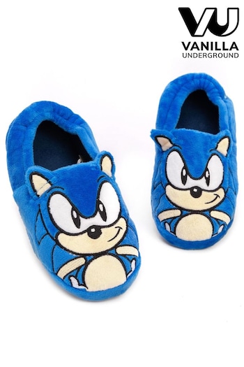 Vanilla Underground Blue Sonic Slippers (539095) | £17