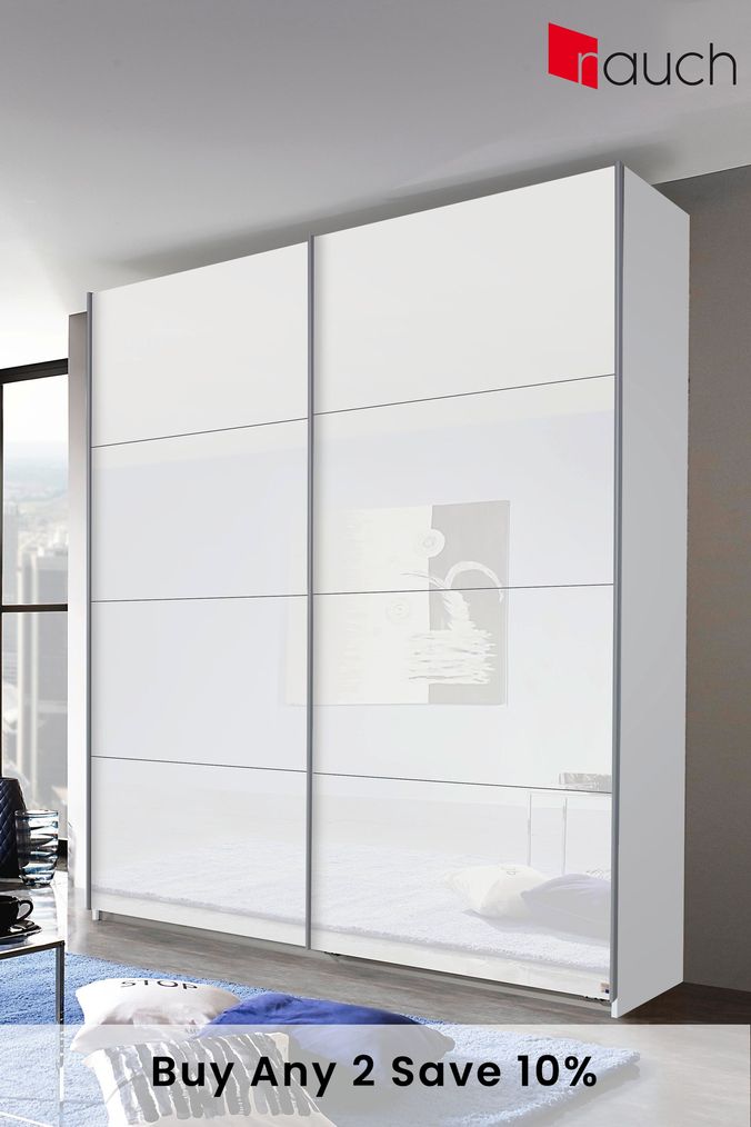 Next wardrobes sliding hot sale doors