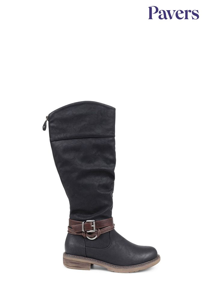Pavers black boots hotsell