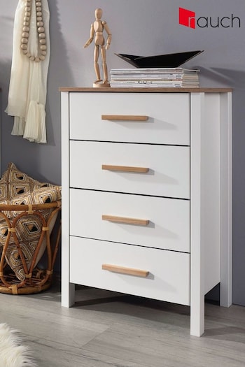 Rauch White Fargo 4 Drawer Chest (539936) | £325