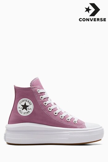 Pink Chuck Taylor All Star Move Trainers (539963) | £80