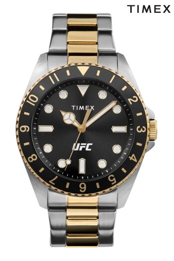Timex Gents Silver Tone Debut UFC Watch (540179) | £95
