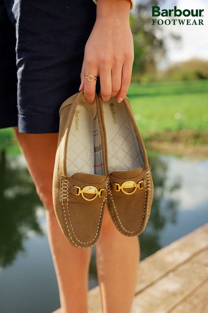 Ladies 2025 barbour loafers