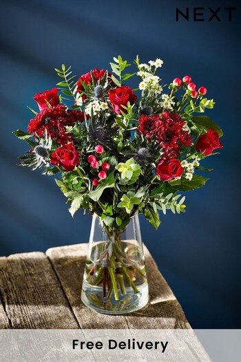 Red Fresh Flower Bouquet (540771) | £30