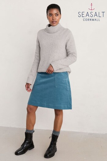 Seasalt Cornwall Blue May's Rock Skirt (541266) | £58