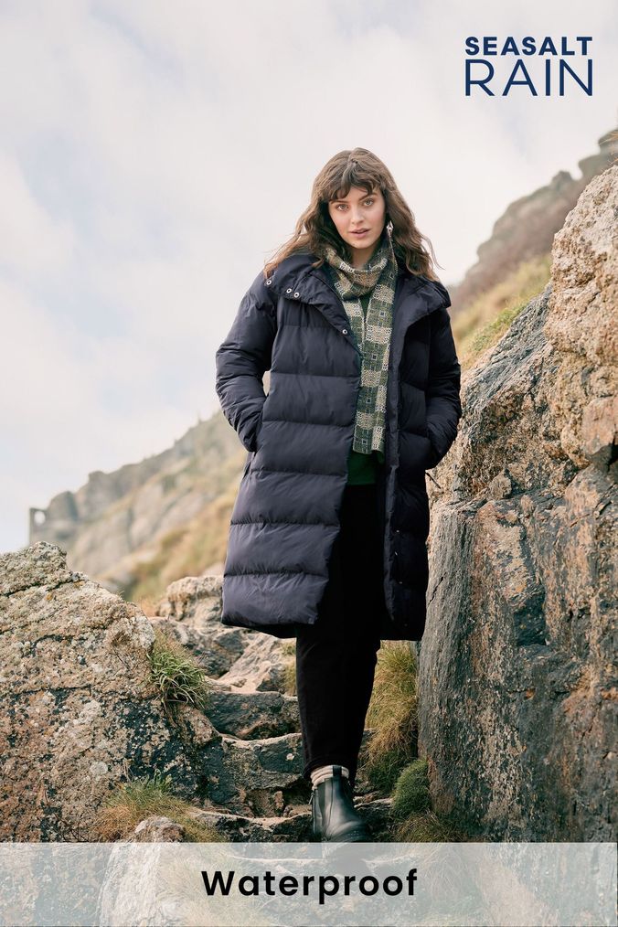 Buy Women s Seasalt Cornwall Puffer Coatsandjackets Online Next UK