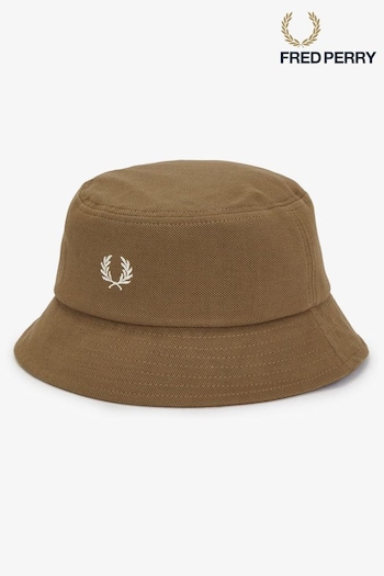 Fred Perry Stone Pique Bucket Hat (541516) | £55