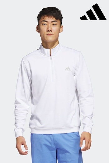 adidas Golf Elevated 1/4-Zip Black Sweatshirt (541555) | £55