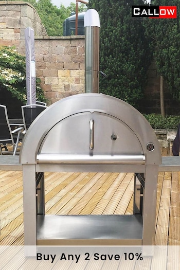 Callow Silver Large Stainless Steel Outdoor Pizza Oven (542578) | £1,000