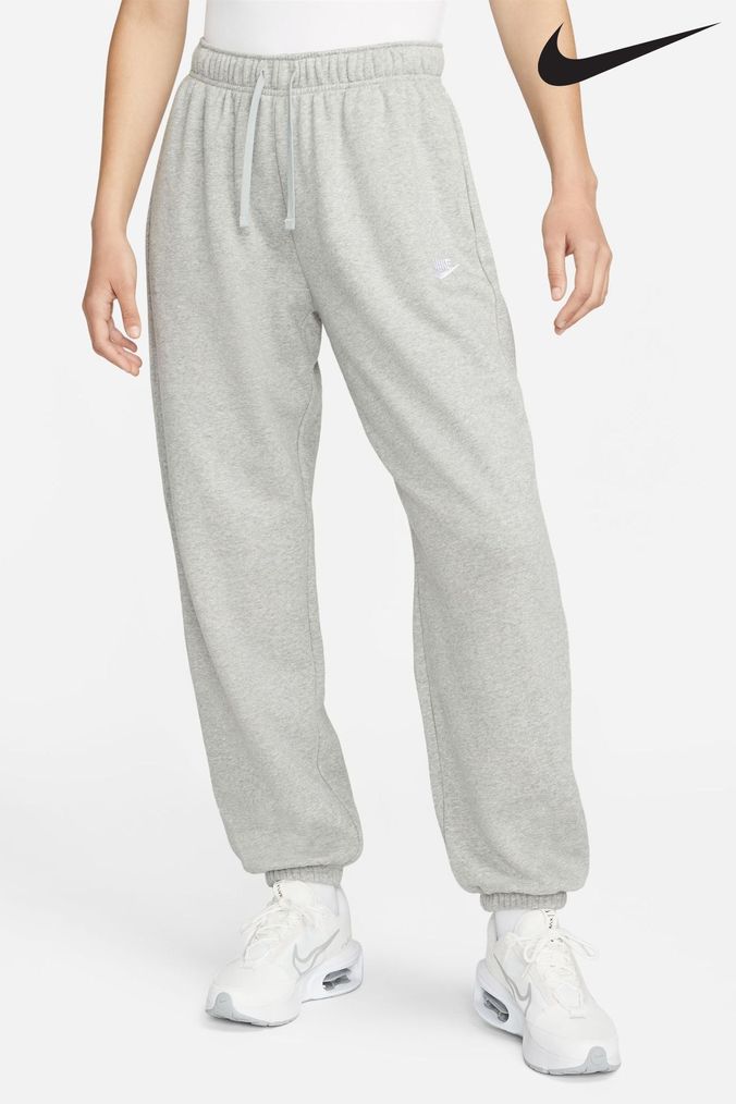 Ladies grey nike hot sale joggers
