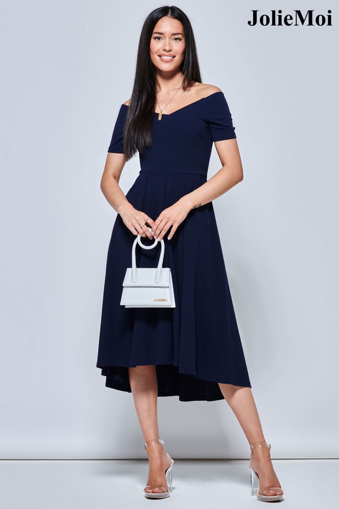 Wedding Guest Bardot Off Shoulder Dresses Next Official Site