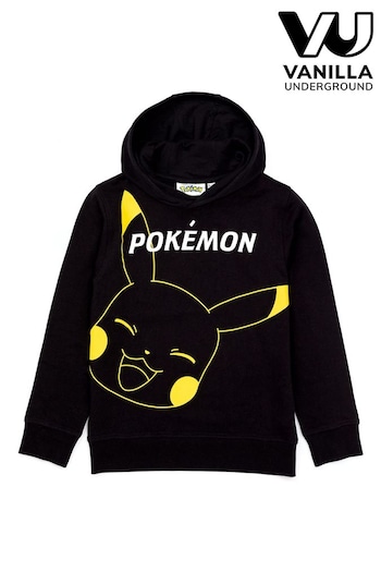 Vanilla Underground Black Pokemon Boys Pikachu Hoodie (543416) | £20