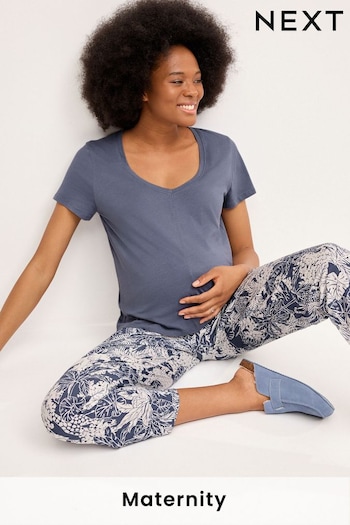 Blue Palms Maternity Cotton Pyjamas (543456) | £20