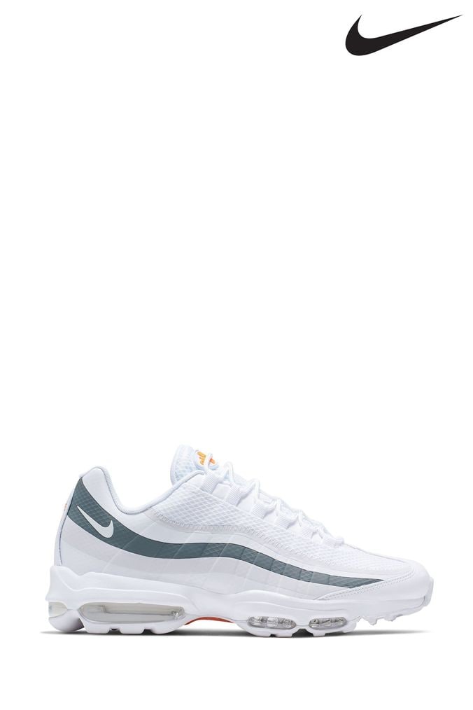 Mens white cheap holiday trainers