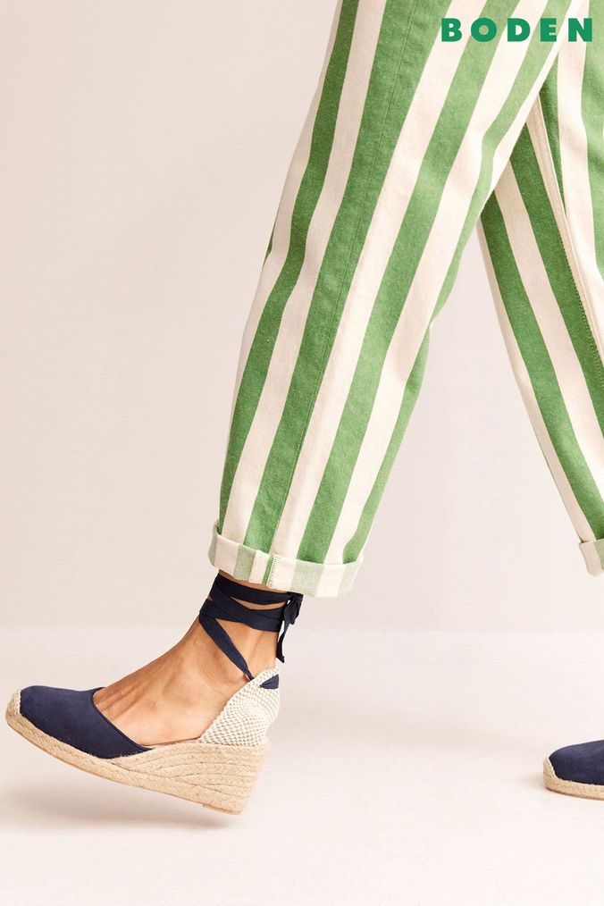 Buy Women s Espadrille Suede Footwear Online Next UK