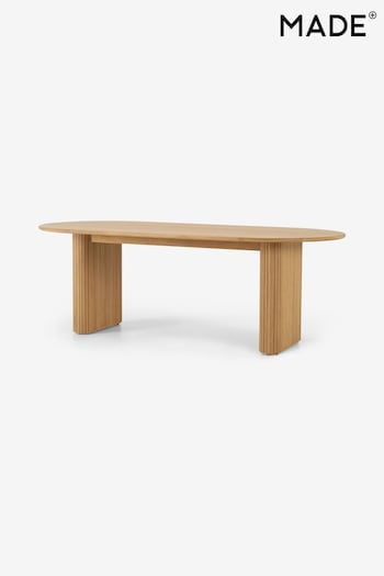 MADE.COM Oak Tambo 8 Seat Dining Table (544136) | £1,099