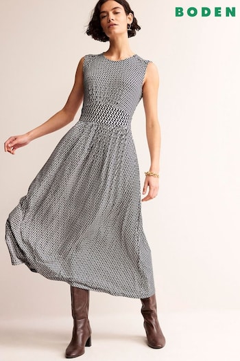 Boden Grey Thea Sleeveless Midi Dress (544217) | £85