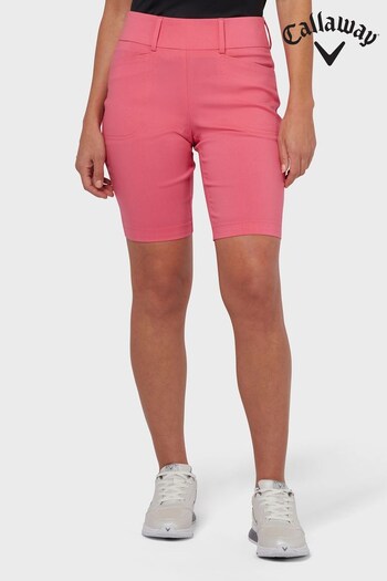 Callaway Apparel Ladies Pink 9.5" Pull on Shorts (544229) | £40