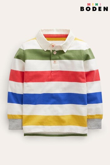 Boden Multi Classic Rugby Shirt (544319) | £29 - £34