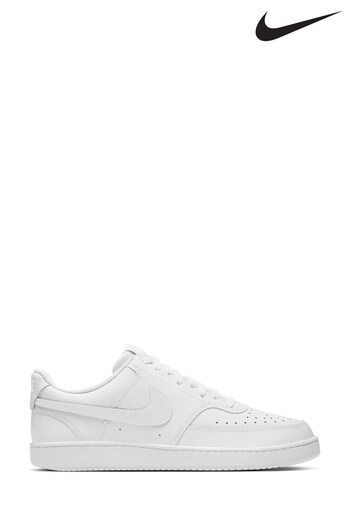 Nike White Court Vision Lo Trainers (544970) | £60