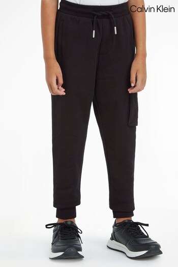 Calvin Klein Kids Black Cargo Sweatpant (545014) | £65