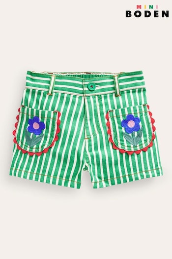 Boden Green Patch Pocket Shorts malha (545840) | £25 - £29
