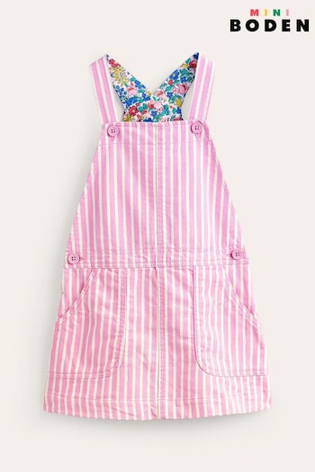 Boden Pink Dungaree Dress (546622) | £29 - £34