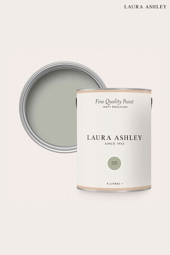 Laura Ashley Sage Leaf Matte Emulsion 5LT Paint (546801) | £84