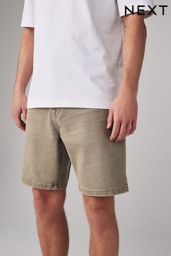 Dark Stone Garment Dye Denim Shorts (546914) | £22