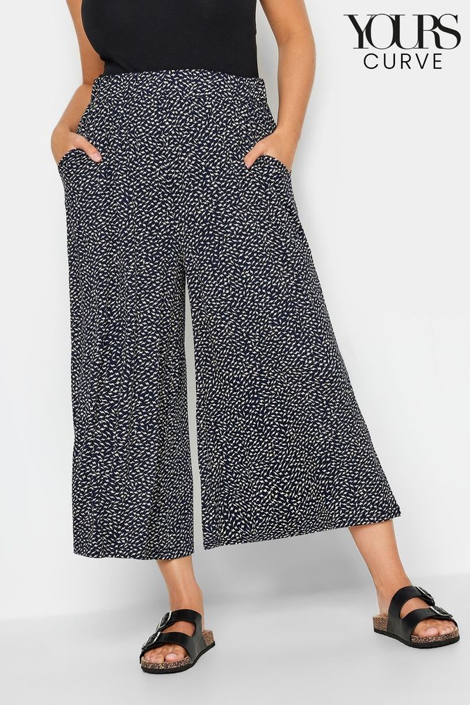 Red WOMEN High Waisted Culotte Trousers 2457736 | DeFacto