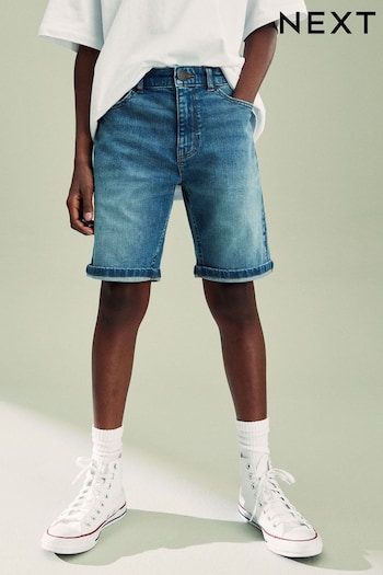 Light Blue Denim Taille Shorts (12mths-16yrs) (547025) | £9 - £14